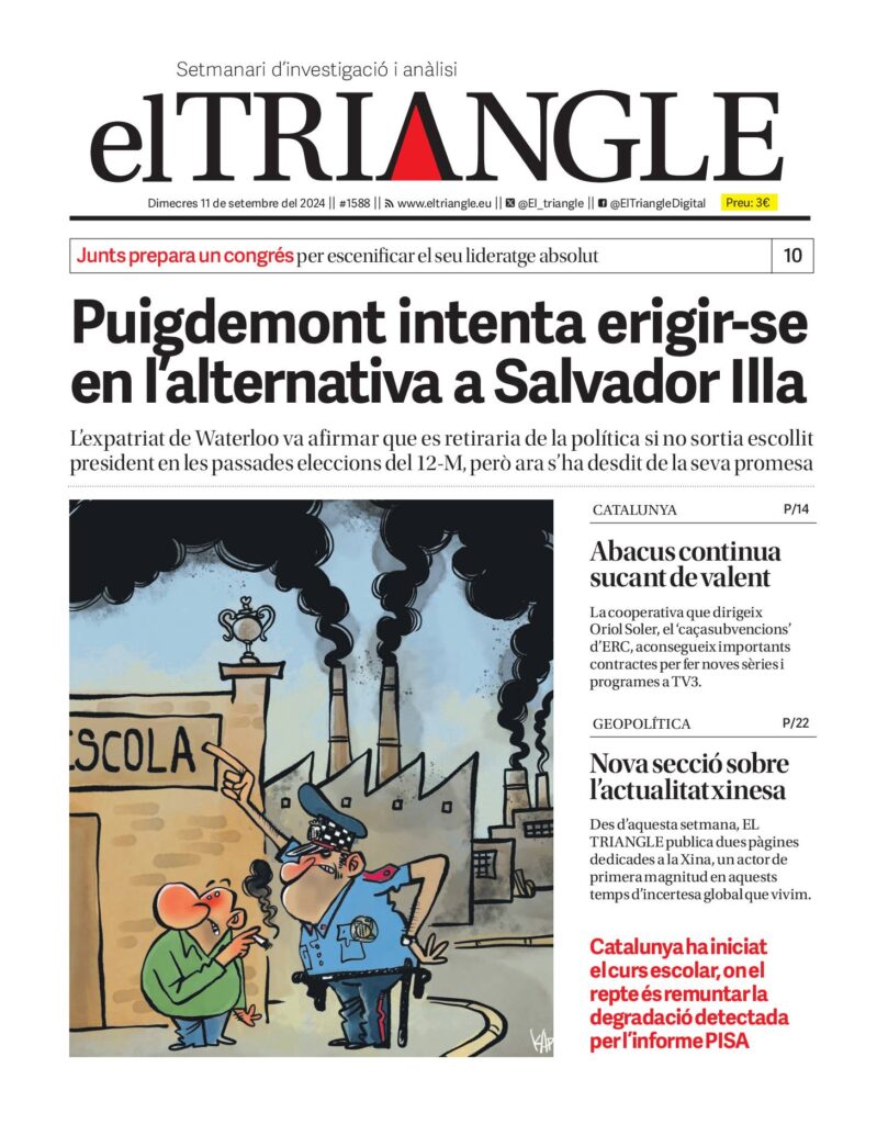 Puigdemont intenta erigir-se en l’alternativa a Salvador Illa