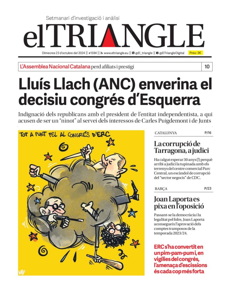 Lluís Llach (ANC) enverina el decisiu congrés d’Esquerra