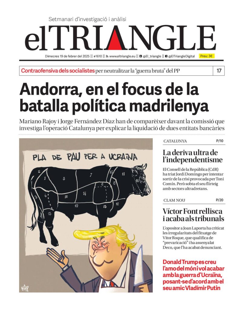 Andorra, en el focus de la batalla política madrilenya