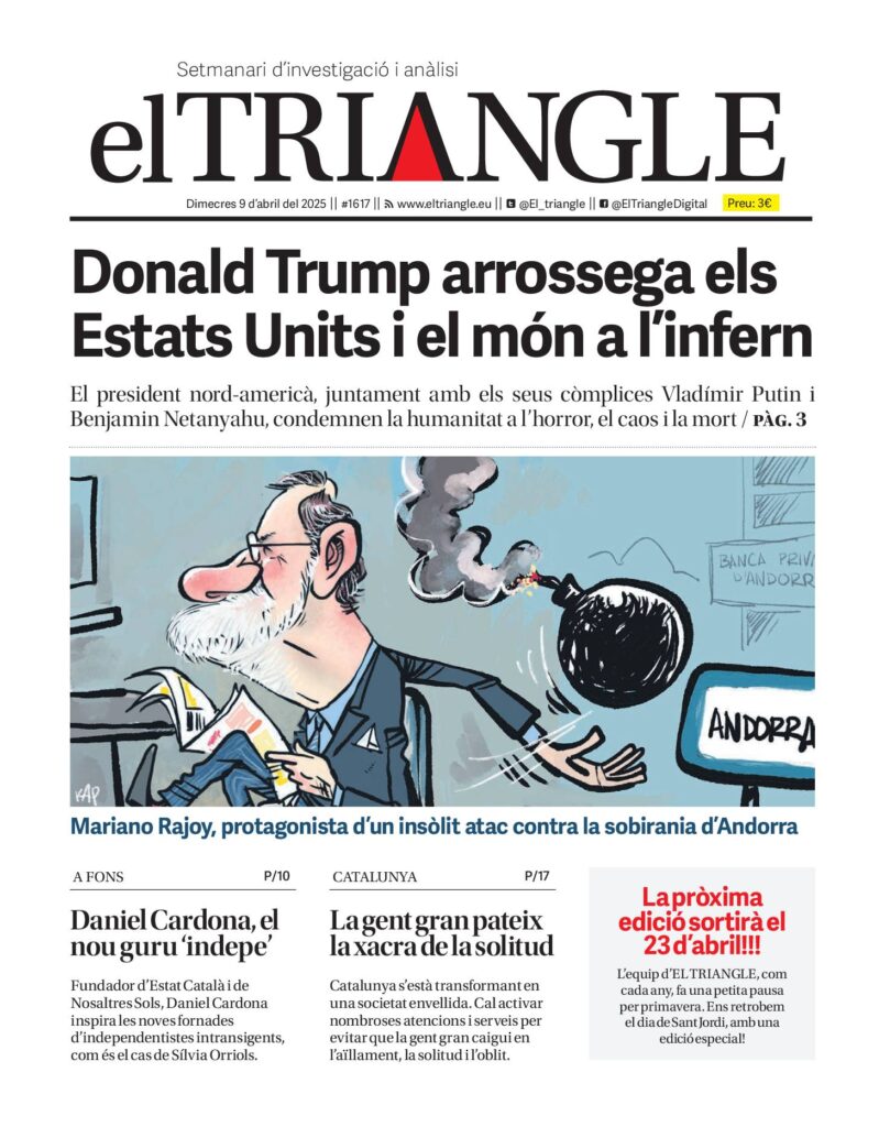 Donald Trump arrossega els Estats Units i el món a l’infern