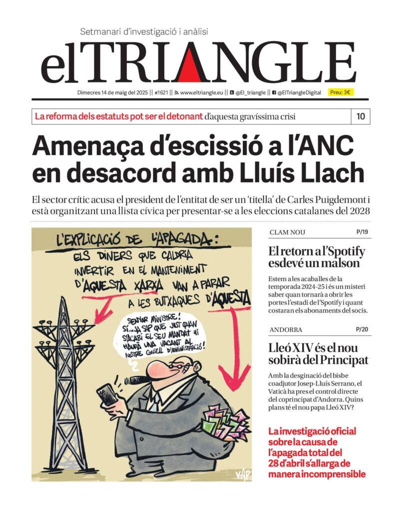 Amenaça d’escissió a l’ANC en desacord amb Lluís Llach