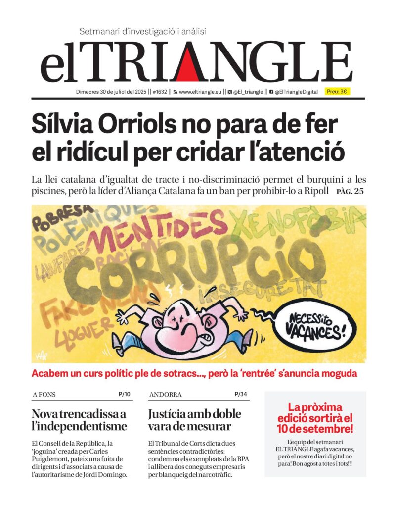 Sílvia Orriols no para de fer el ridícul per cridar l’atenció