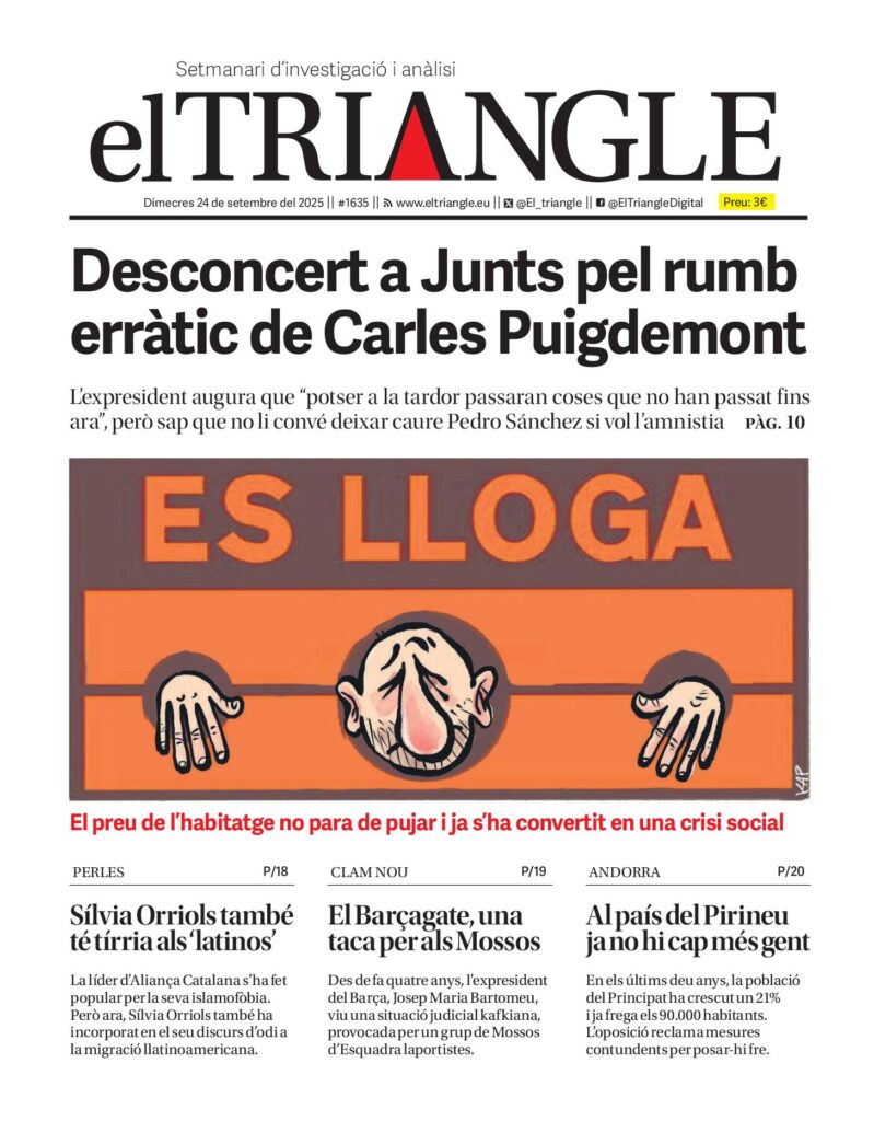 Desconcert a Junts pel rumb erràtic de Carles Puigdemont