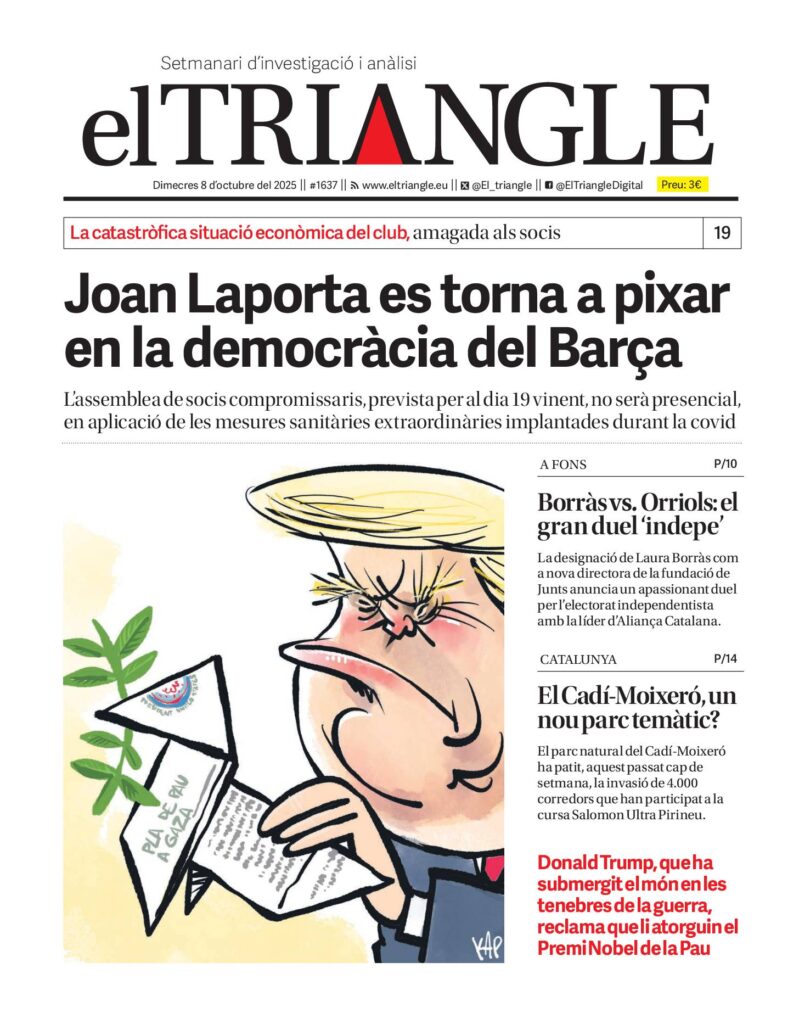 Joan Laporta es torna a pixar en la democràcia del Barça