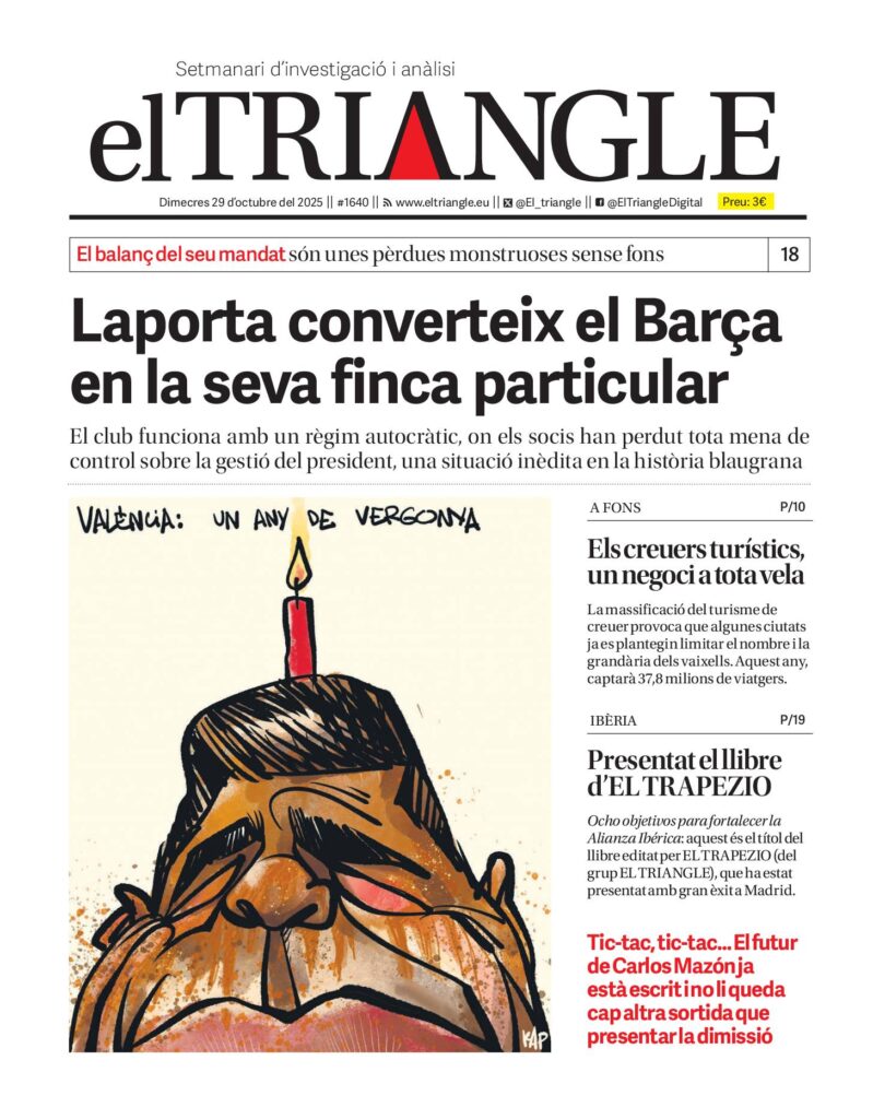 Laporta converteix el Barça en la seva finca particular