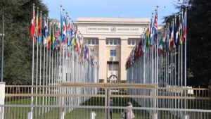 El Palau de l'ONU a Ginebra (Bernat Vilaró, ACN)